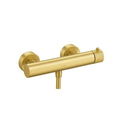 GRÍFERIA MONOMANDO EMPOTRADA DE DUCHA LOOP K ORO CEPILLADO