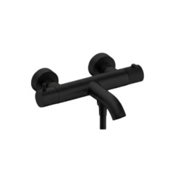 GRIFERIA TERMOSTÁTICA EMPOTRADA DE BAÑERA LOOP K NEGRO MATE