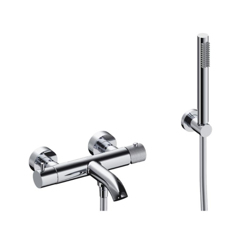 KIT GRÍFERIA TERMOSTÁTICA EMPOTRADA DE BAÑERA LOOP K CROMO KIT GRÍFERIA TERMOSTÁTICA EMPOTRADA DE BAÑERA LOOP K CROMO