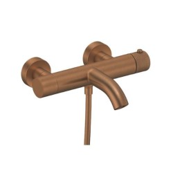 GRIFERIA TERMOSTÁTICA EMPOTRADA DE BAÑERA LOOP K ORO ROSA CEPILLLADO