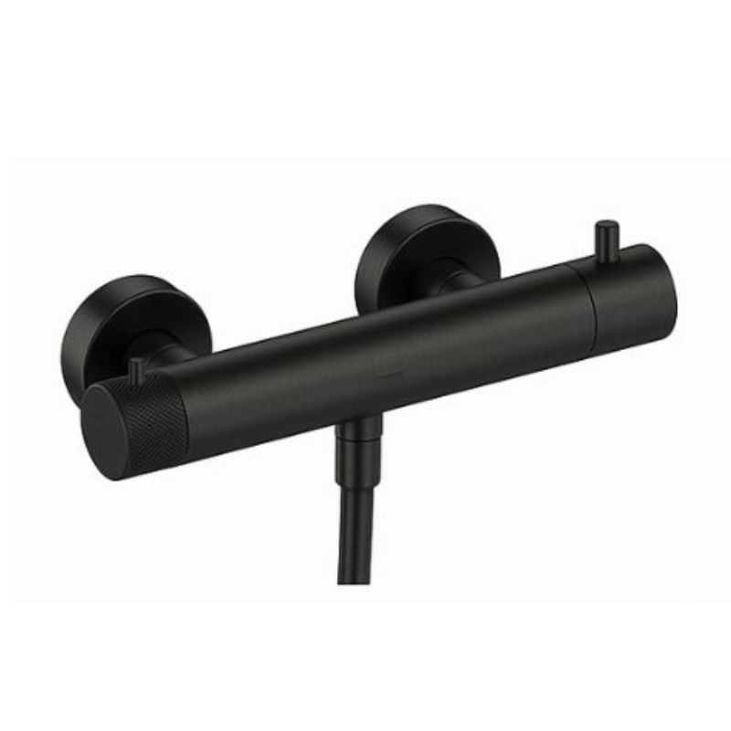 GRIFERIA TERMOSTÁTICA EMPOTRADA DE DUCHA LOOP K ORO ROSA CEPILLLADO GRIFERIA TERMOSTÁTICA EMPOTRADA DE DUCHA LOOP K ORO ROSA CEPILLLADO