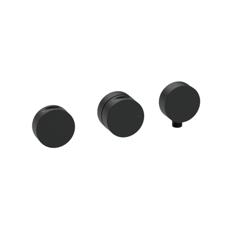 GRÍFERIA TERMOSTÁTICA DE DUCHA CON SOPORTE DE 3 SALIDAS INCOOL METAL BLACK PVD GRÍFERIA TERMOSTÁTICA DE DUCHA CON SOPORTE DE 3 SALIDAS INCOOL METAL BLACK PVD