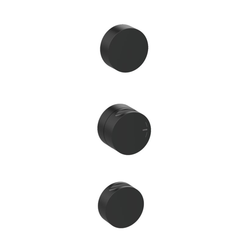 GRÍFERIA TERMOSTÁTICA DE DUCHA VERTICAL 3 SALIDAS INCOOL METAL BLACK PVD GRÍFERIA TERMOSTÁTICA DE DUCHA VERTICAL 3 SALIDAS INCOOL METAL BLACK PVD