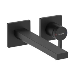 MONOMANDO DE LAVABO EMPOTRADO 22,5 TECTURIS E NEGRO MATE