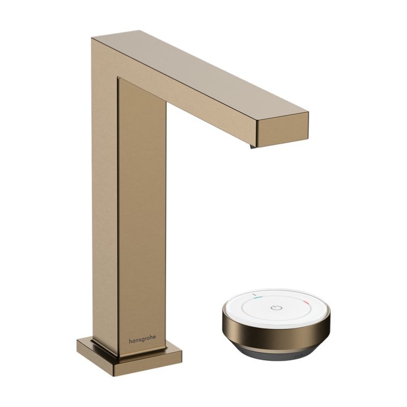 MONOMANDO DE LAVABO ECOSMART+ 150 TECTURIS E BRONCE CEPILLADO