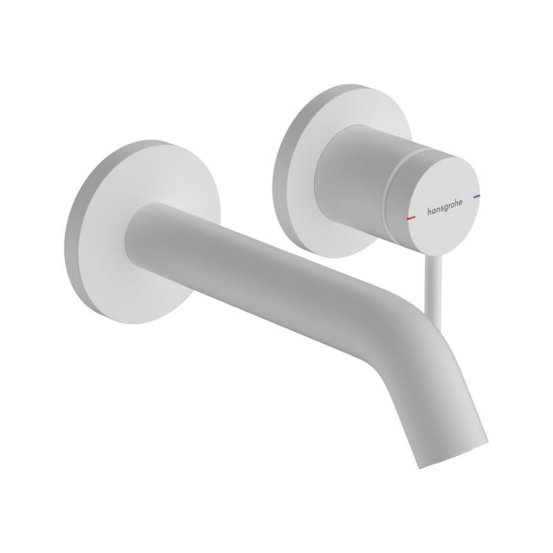 MONOMANDO DE LAVABO EMPOTRADO 16,5 TECTURIS S BLANCO MATE