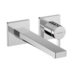 MONOMANDO DE LAVABO EMPOTRADO 22,5 TECTURIS E CROMO