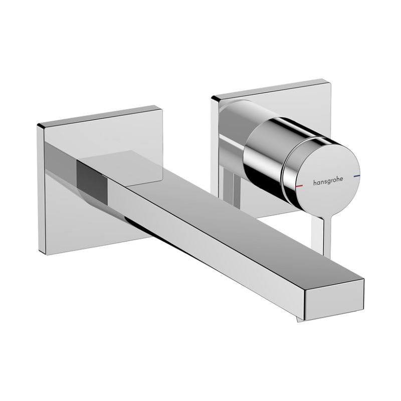 MONOMANDO DE LAVABO EMPOTRADO 22,5 TECTURIS E CROMO