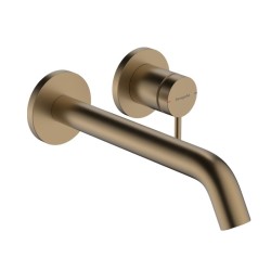 MONOMANDO DE LAVABO EMPOTRADO 22,5 TECTURIS S BRONCE CEPILLADO