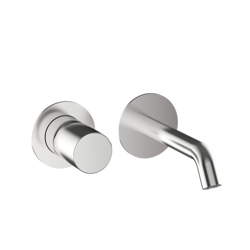 MONOMANDO DE LAVABO EMPOTRADO CAÑO 15CM INCOOL ACERO PVD MONOMANDO DE LAVABO EMPOTRADO CAÑO 15CM INCOOL ACERO PVD