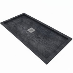 plato ducha siroco plata envejecida 120x90