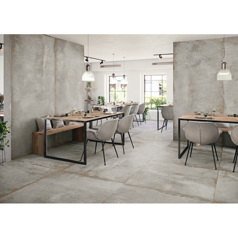 DISTRITO ALUMINIO NATURAL 120X120 5,6mm