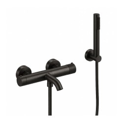 KIT GRIFERÍA MONOMANDO EMPOTRADA DE BAÑERA FLEXO SILICONA LOOP K METAL GUN