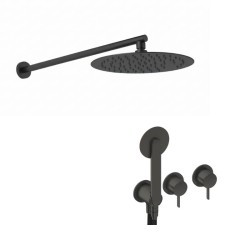 KIT GRIFERÍA MONOMANDO DE DUCHA DEDAL PIN RAW METAL