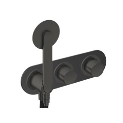 GRIFERÍA MONOMANDO DE DUCHA DEDAL ORO RAW METAL