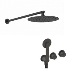 KIT GRIFERÍA MONOMANDO DE DUCHA DEDAL RAW METAL