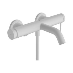 GRIFERÍA DE BAÑERA MONOMANDO TECTURIS S BLANCO MATE