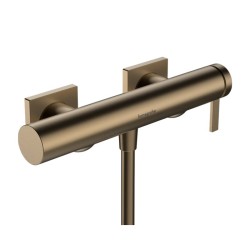 GRIFERÍA DE DUCHA MONOMANDO TECTURIS E BRONCE CEPILLADO