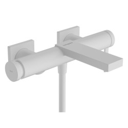 GRIFERÍA DE BAÑERA MONOMANDO TECTURIS E BLANCO MATE