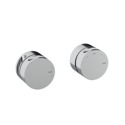 GRIFERÍA MONOMANDO DE DUCHA 2 SALIDAS CON SOPORTE INCOOL CROMO