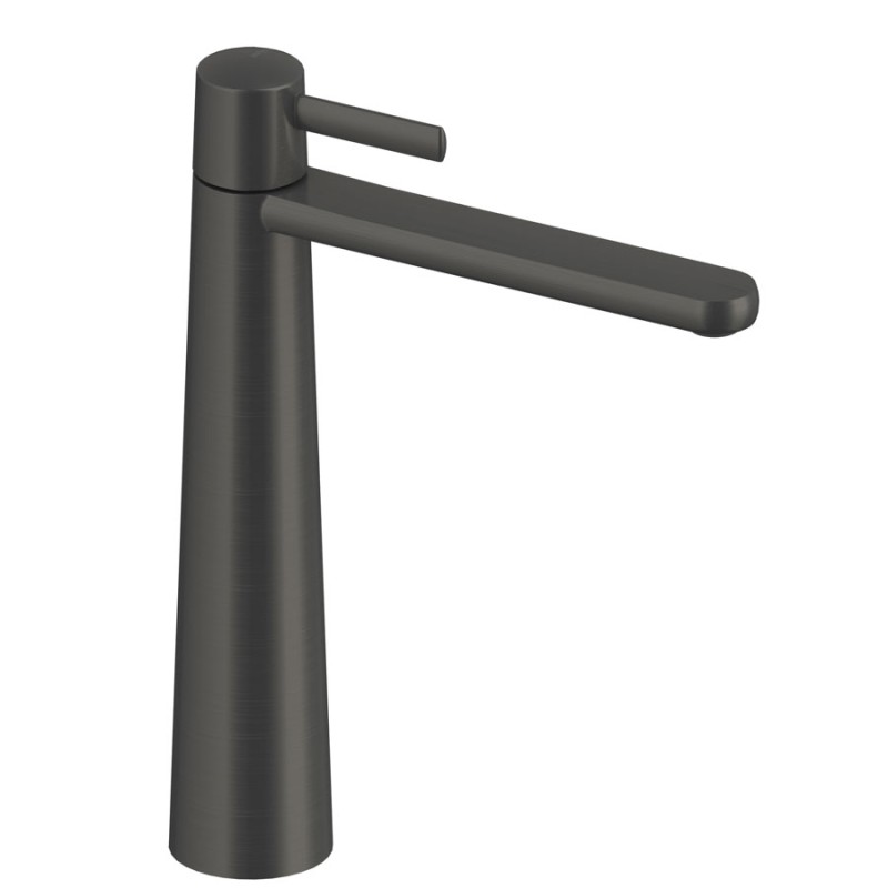 MONOMANDO DE LAVABO ALTO DEDAL PIN RAW METAL