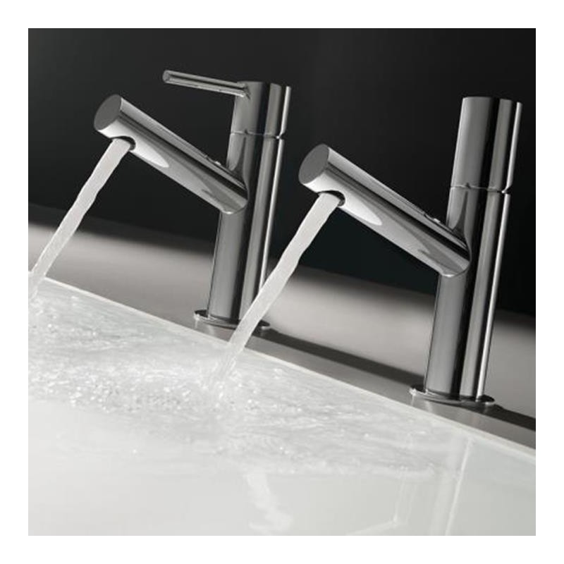 MONOMANDO DE LAVABO CON MANETA MAX CROMO BRILLO