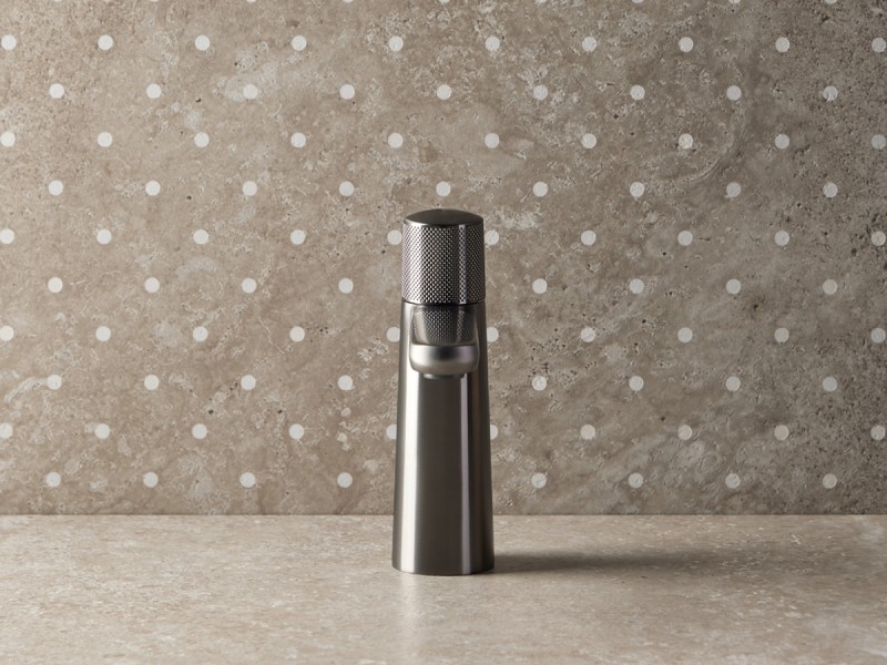 MONOMANDO DE LAVABO DEDAL RAW METAL