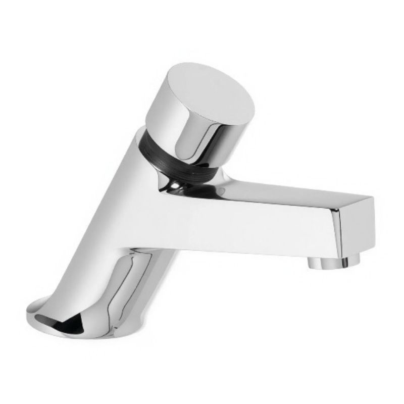 TEMPORIZADO DE LAVABO DE 1 AGUA CROMO BRILLO 01210303