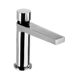 TEMPORIZADO DE LAVABO DE 1 AGUA CON PREMEZCLADOR CROMO BRILLO