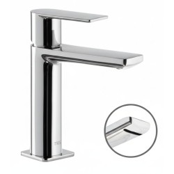 MONOMANDO DE LAVABO CASCADA MANETA LOFT CROMO BRILLO