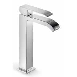 MONOMANDO DE LAVABO CASCADA XL CUADRO CROMO BRILLO