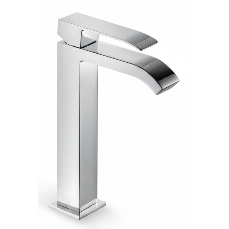 MONOMANDO DE LAVABO CASCADA XL CUADRO CROMO BRILLO