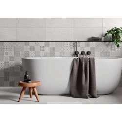 Azulejo efecto Hidráulico Blur de Alaplana para Baño