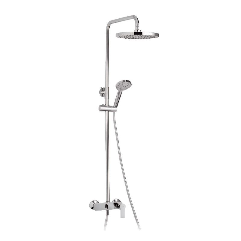 KIT COLUMNA MONOMANDO DE DUCHA TOKE CROMO