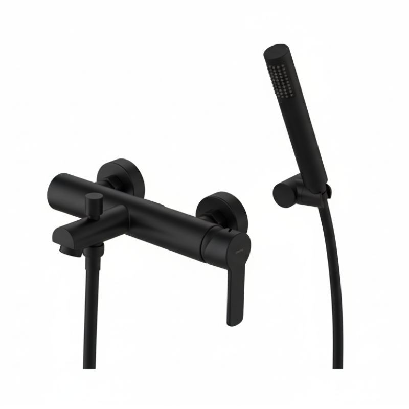 GRIFERÍA MONOMANDO DE BAÑERA TOKE NEGRO