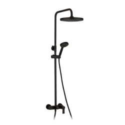 KIT COLUMNA MONOMANDO DE DUCHA TOKE NEGRO