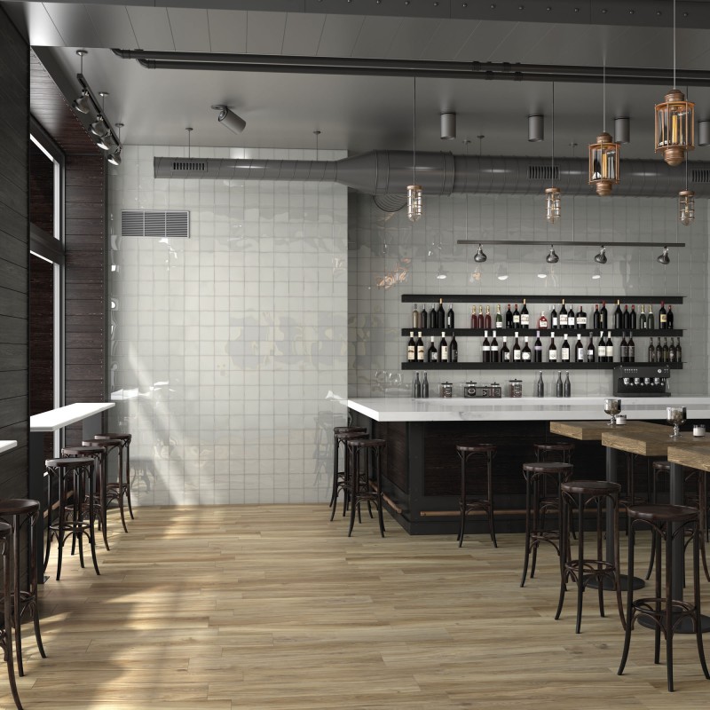 URBAN ATELIER CINZA CLARO BRILLO 10X10