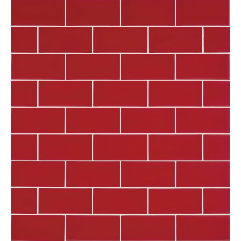 URBAN ATELIER ENCARNADO BRILLO 7X14