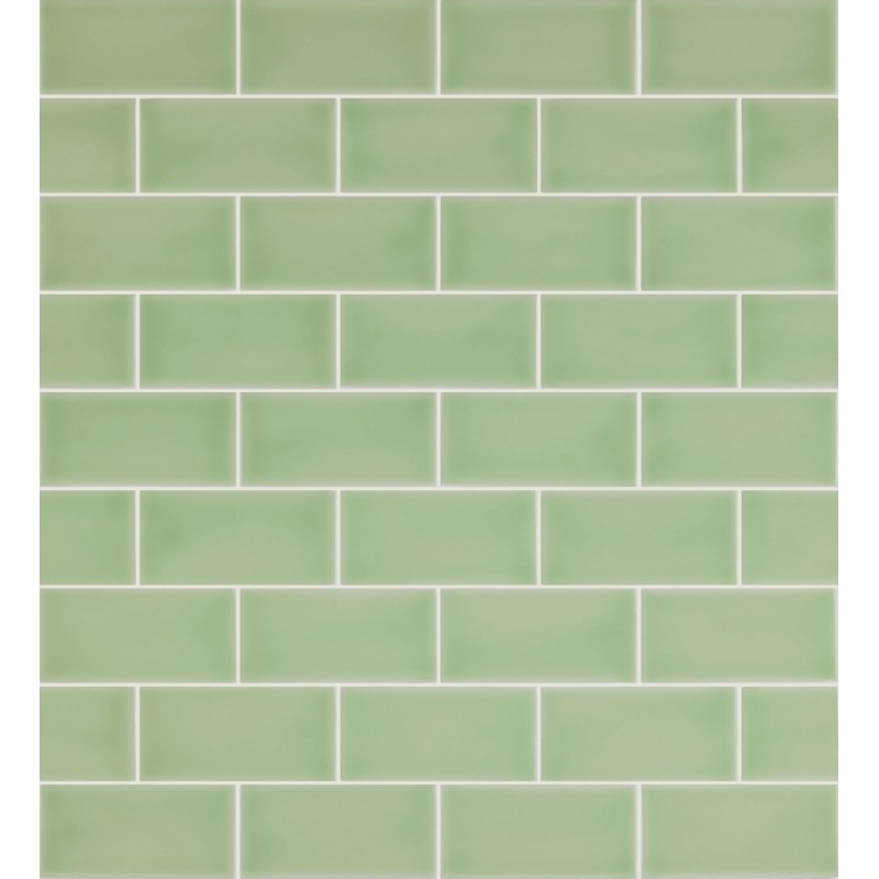 URBAN ATELIER VERDE ÁGUA BRILLO 7X14