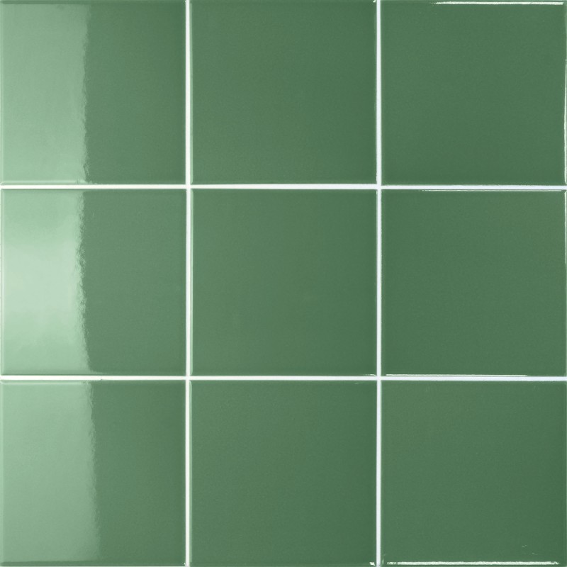 MYSTIC ESMERALD GREEN BRILLO 14X14