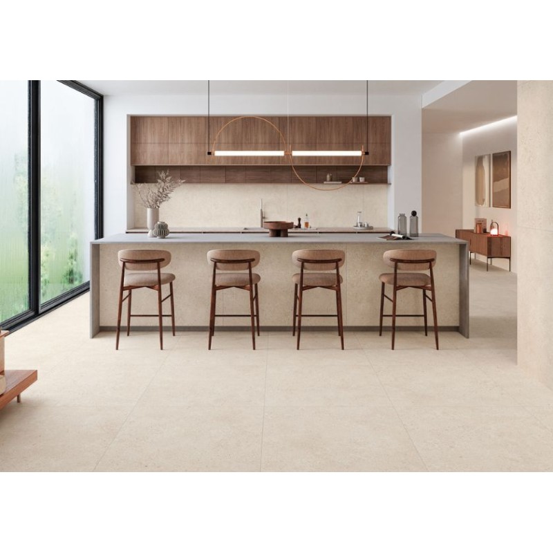 LEVIN ALMOND MATE 90X90 RECTIFICADO