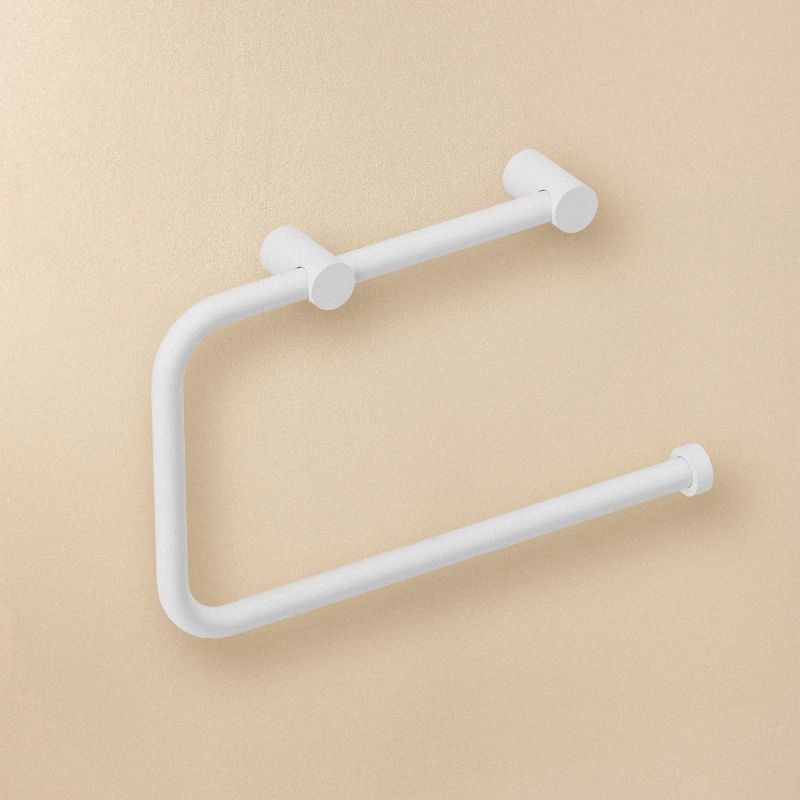 LOGIC TOALLERO ARO BLANCO MATE