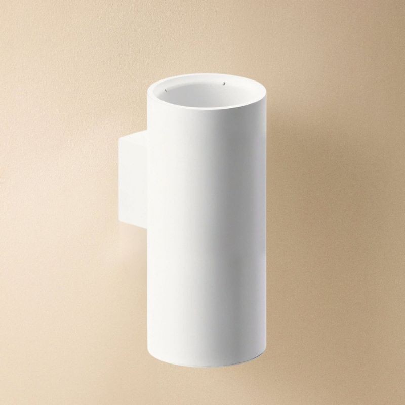 LOGIC PORTACEPILLOS PARED BLANCO MATE