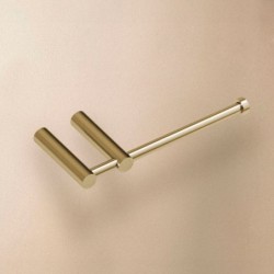 LOGIC PORTAROLLOS ORO CEPILLADO