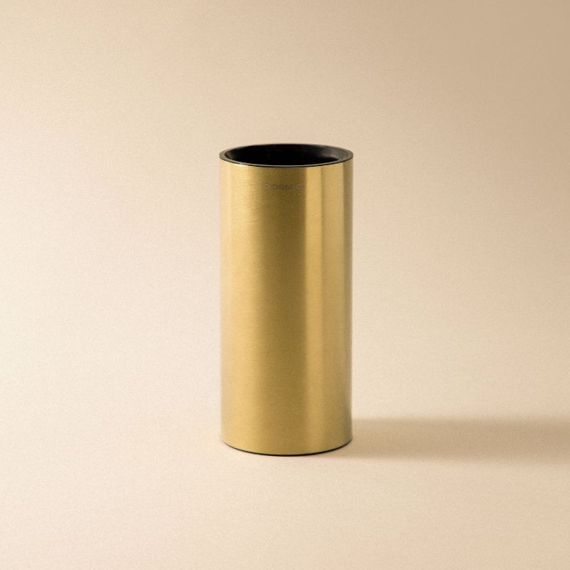 LOGIC PORTACEPILLOS ENCIMERA ORO CEPILLADO