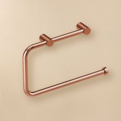 LOGIC TOALLERO ARO COBRE CEPILLADO