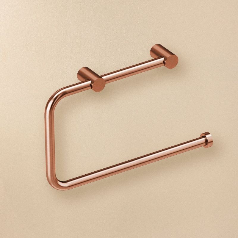 LOGIC TOALLERO ARO COBRE CEPILLADO