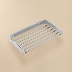 LOGIC JABONERA RECTANGULAR INOX BRILLO