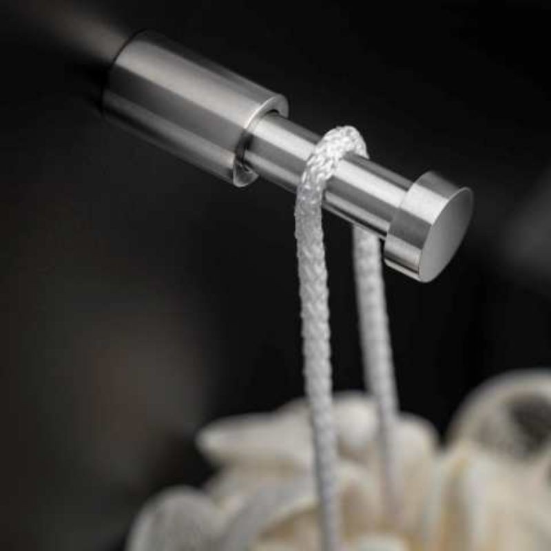 Colgador de baño inox cepillado Logic – Ferrolan