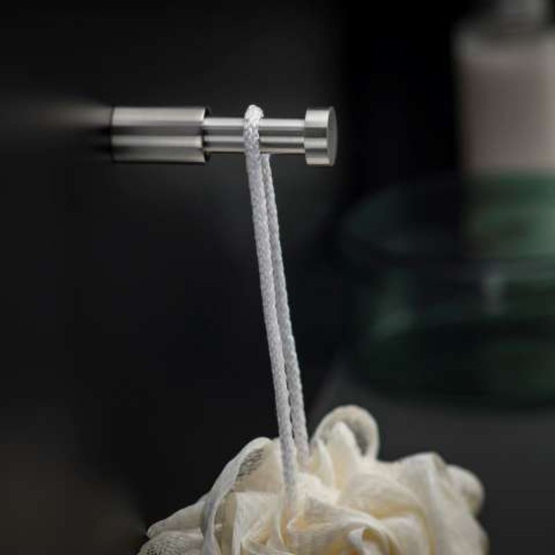 Colgador de baño inox cepillado Logic – Ferrolan